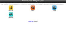 Tablet Screenshot of pcc-louisiana.net
